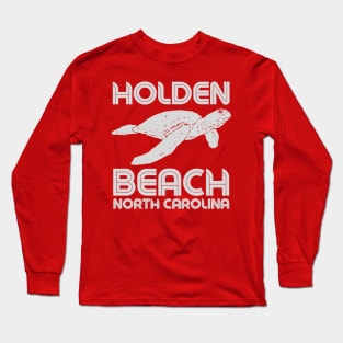 Holden Beach North Carolina Sea Turtle Long Sleeve T-Shirt